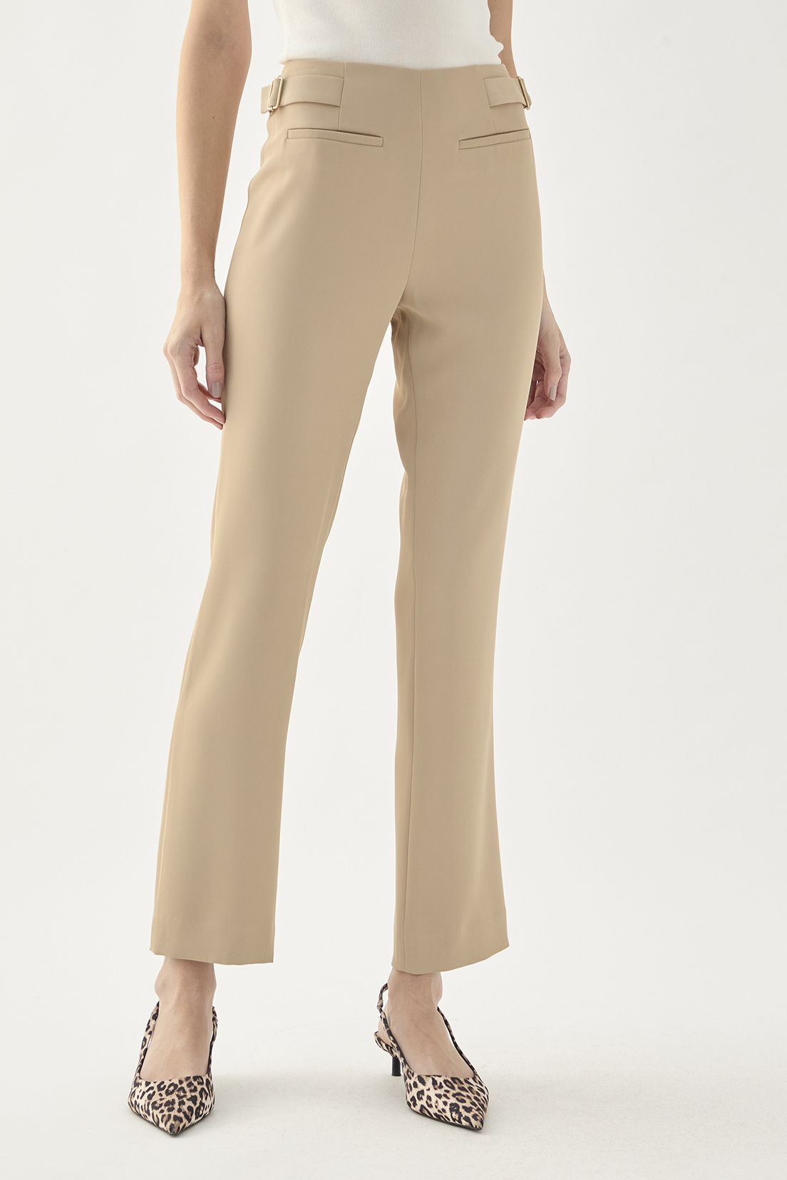 PANTALÓN MUJER ASH CAMEL LISO - 2