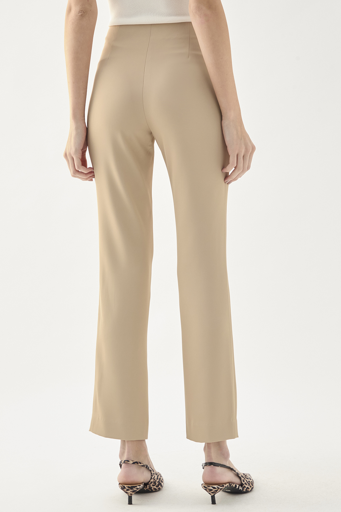 PANTALÓN MUJER ASH CAMEL LISO - 5