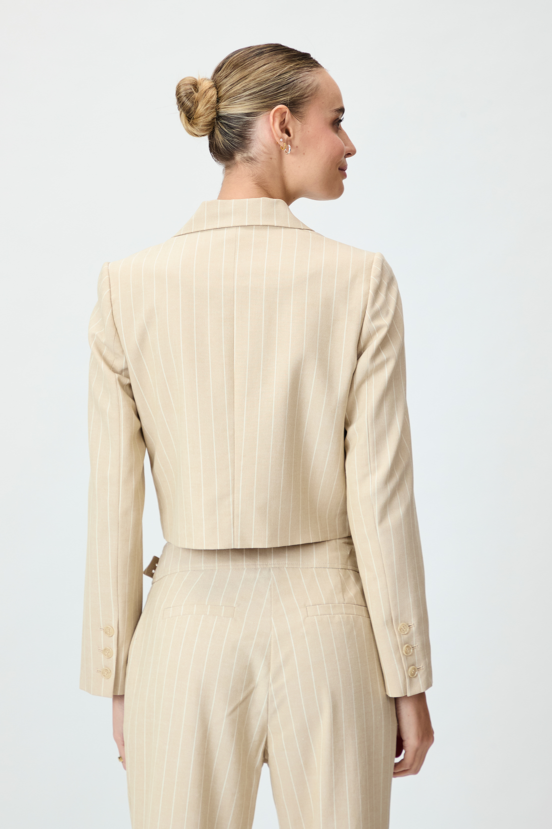 BLAZER MUJER BEIGE FANTASÍA - 5