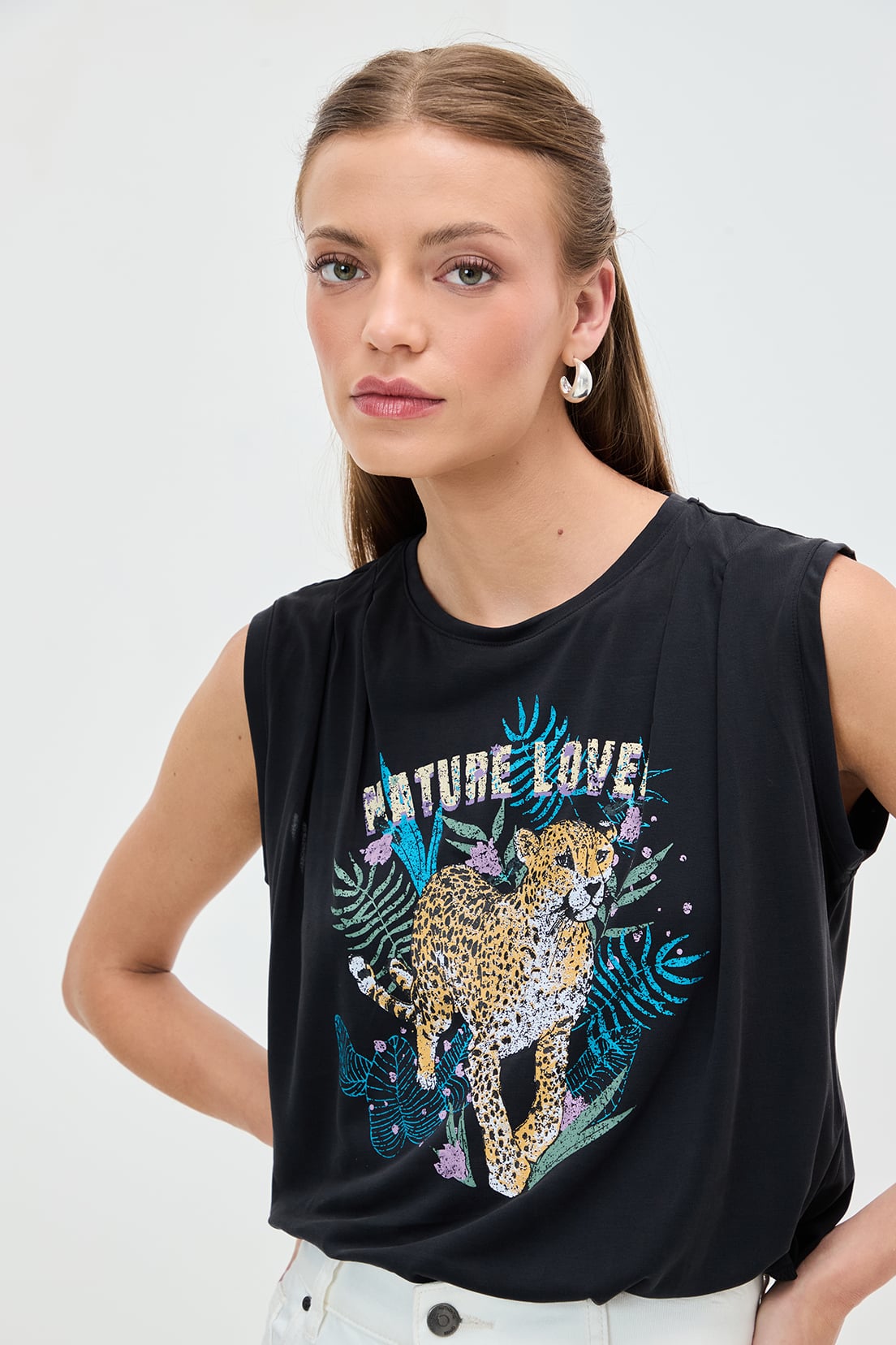 POLERA SIN MANGAS MUJER IO - 1