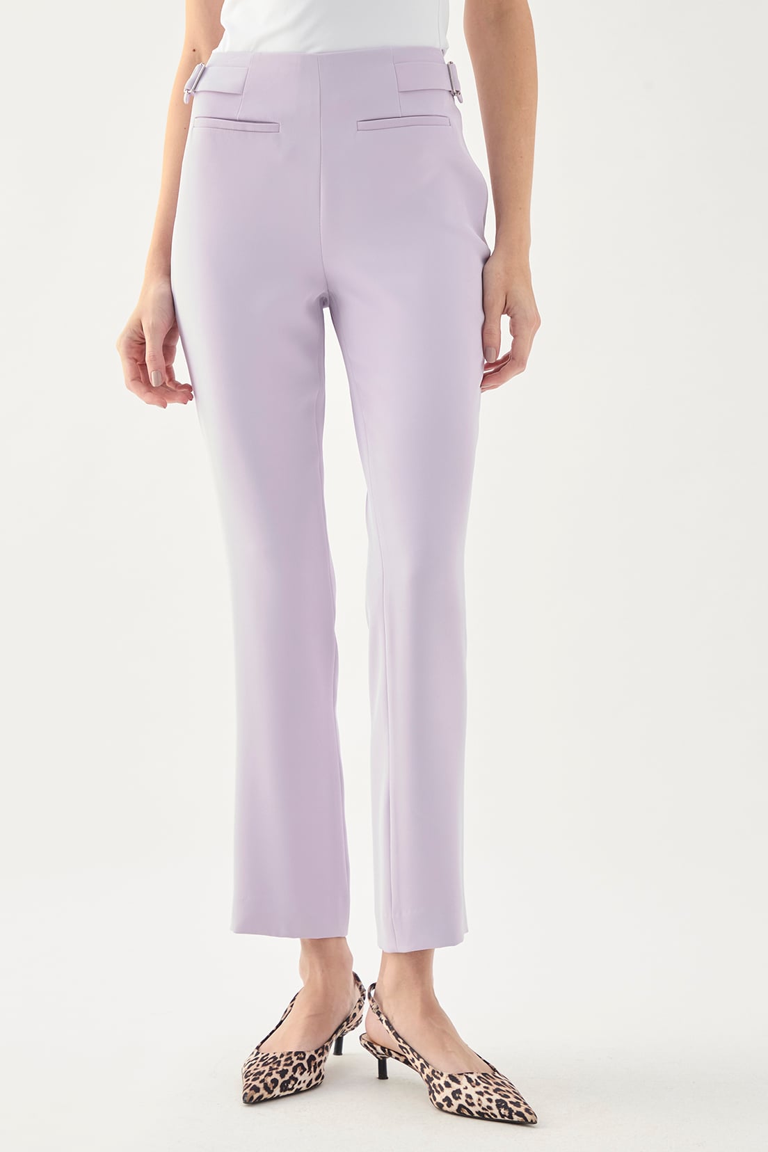 PANTALÓN MUJER ASH LILA LISO - 2