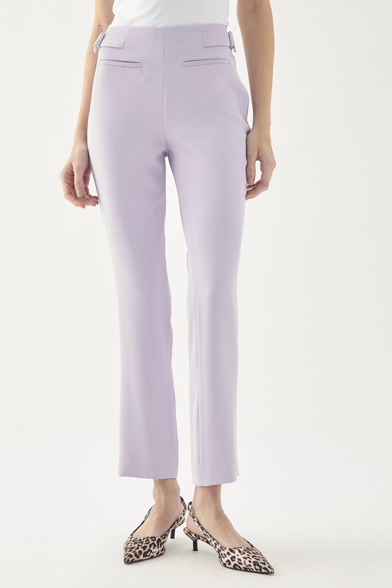 PANTALÓN MUJER ASH LILA LISO - 2