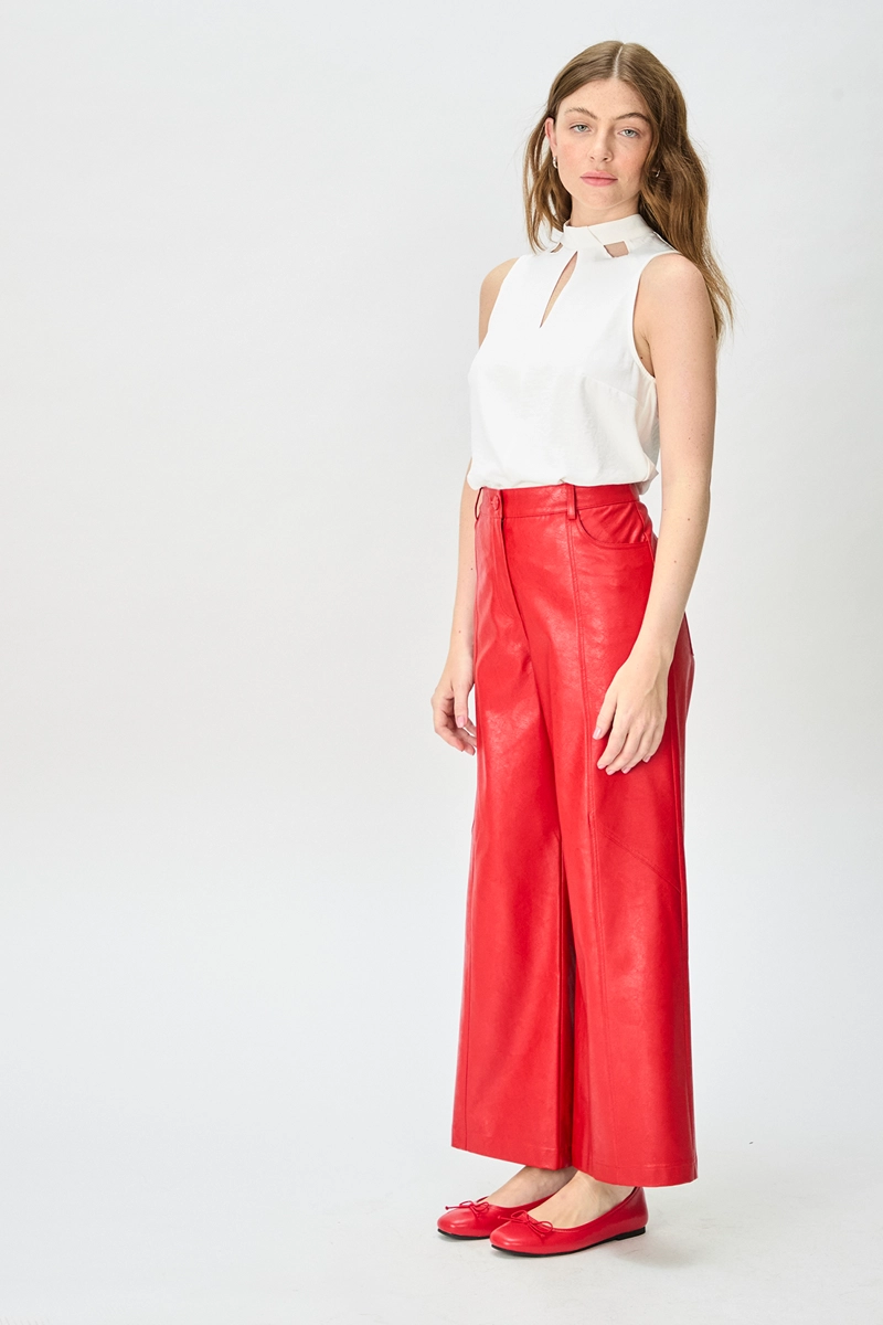 BLUSA MUJER BLANCO LISA - 3