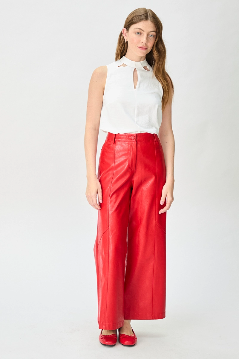 BLUSA MUJER BLANCO LISA - 5