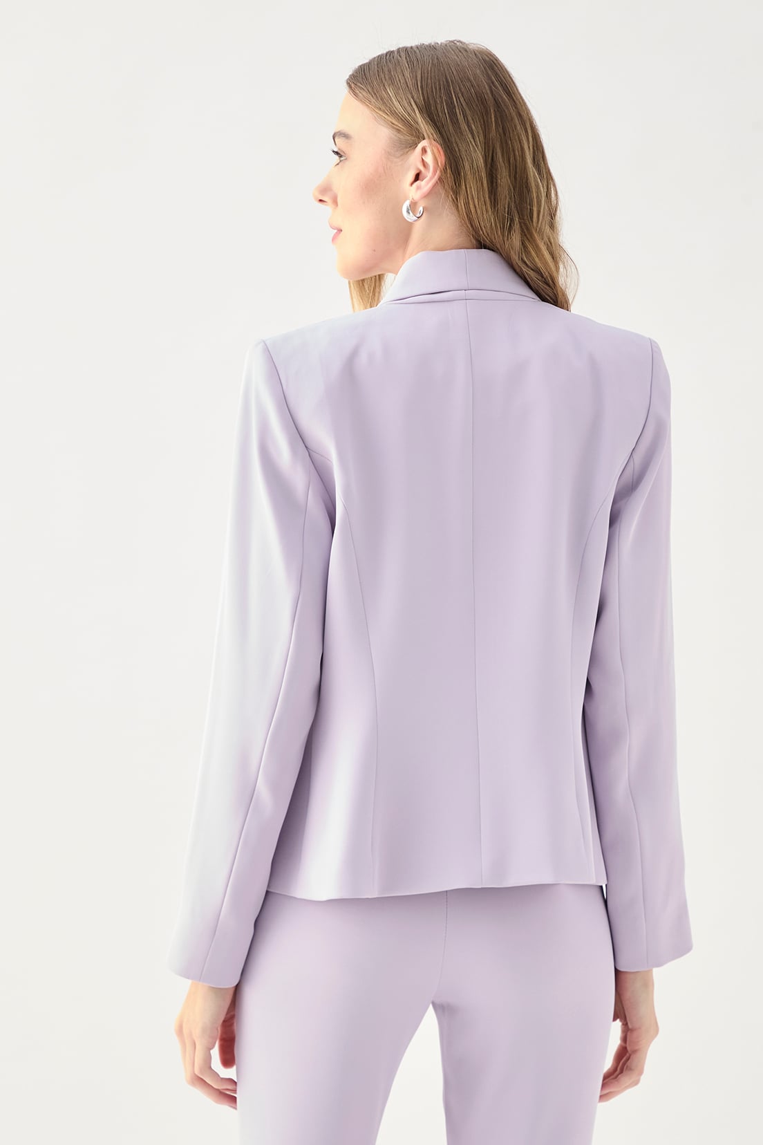 BLAZER MUJER ASH LILA LISO - 4
