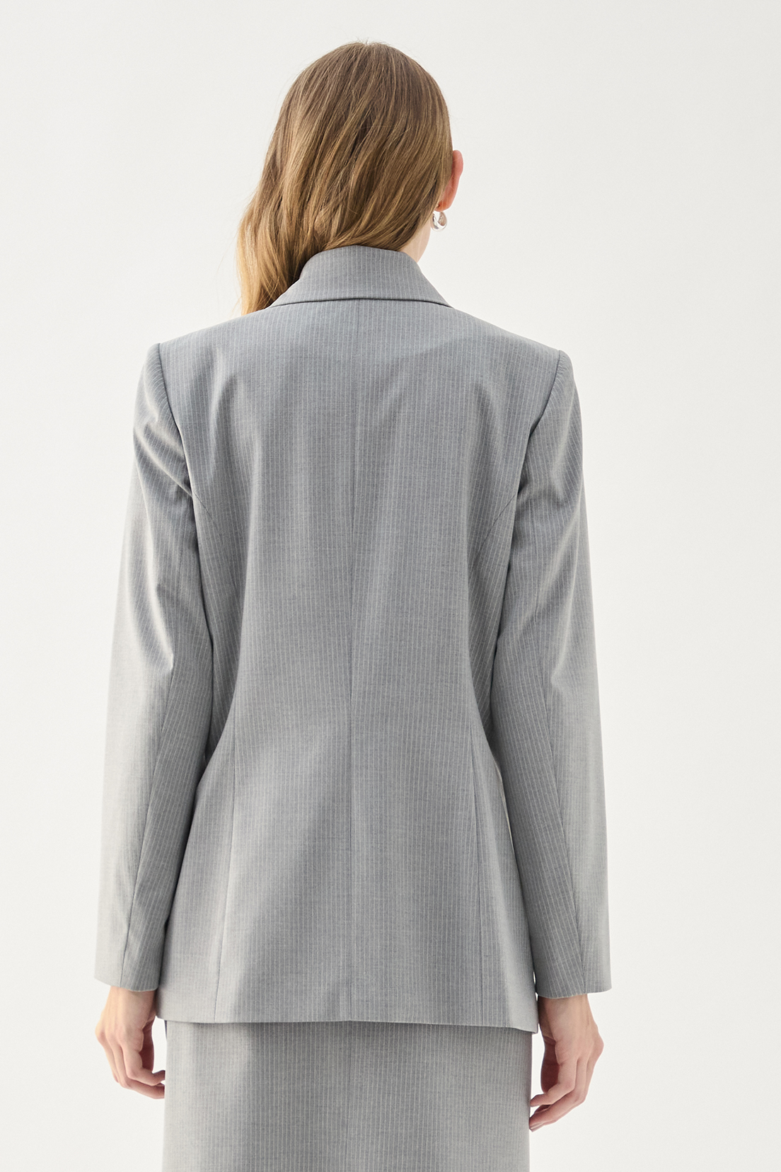 BLAZER MUJER ASH GRIS RAYA DIPLOMATICA - 4