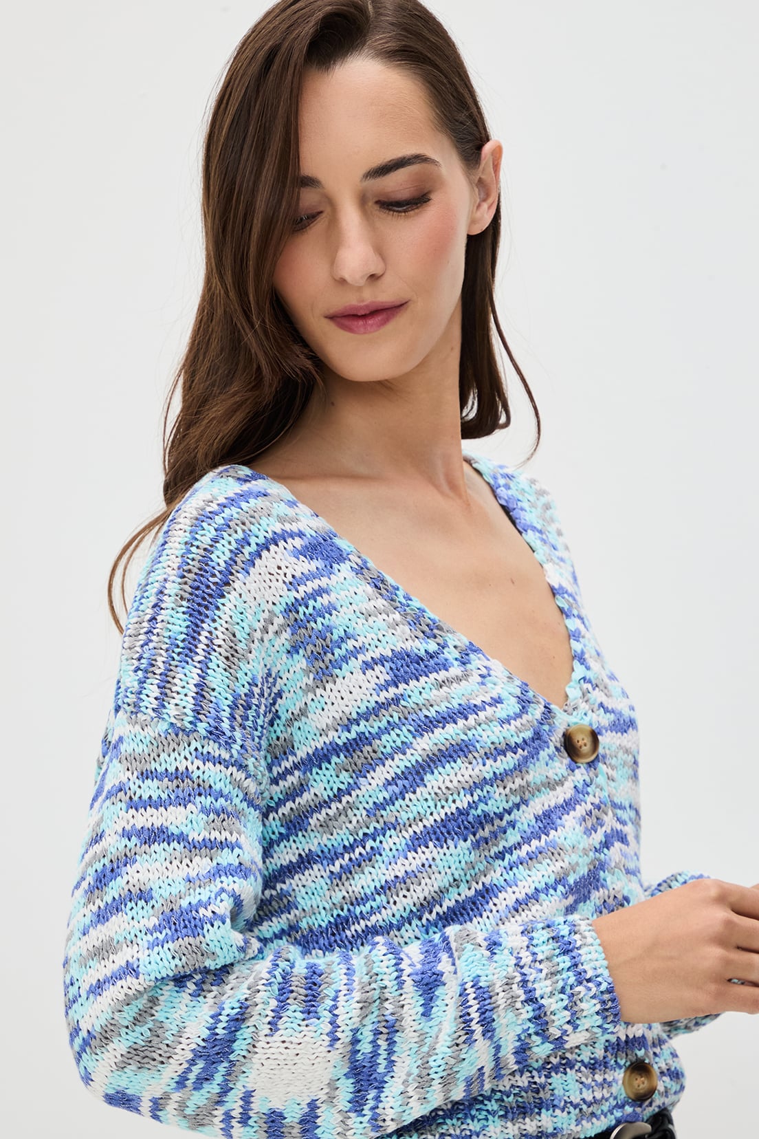 CHALECO ALGODÓN MUJER AZUL FANTASÍA - 2