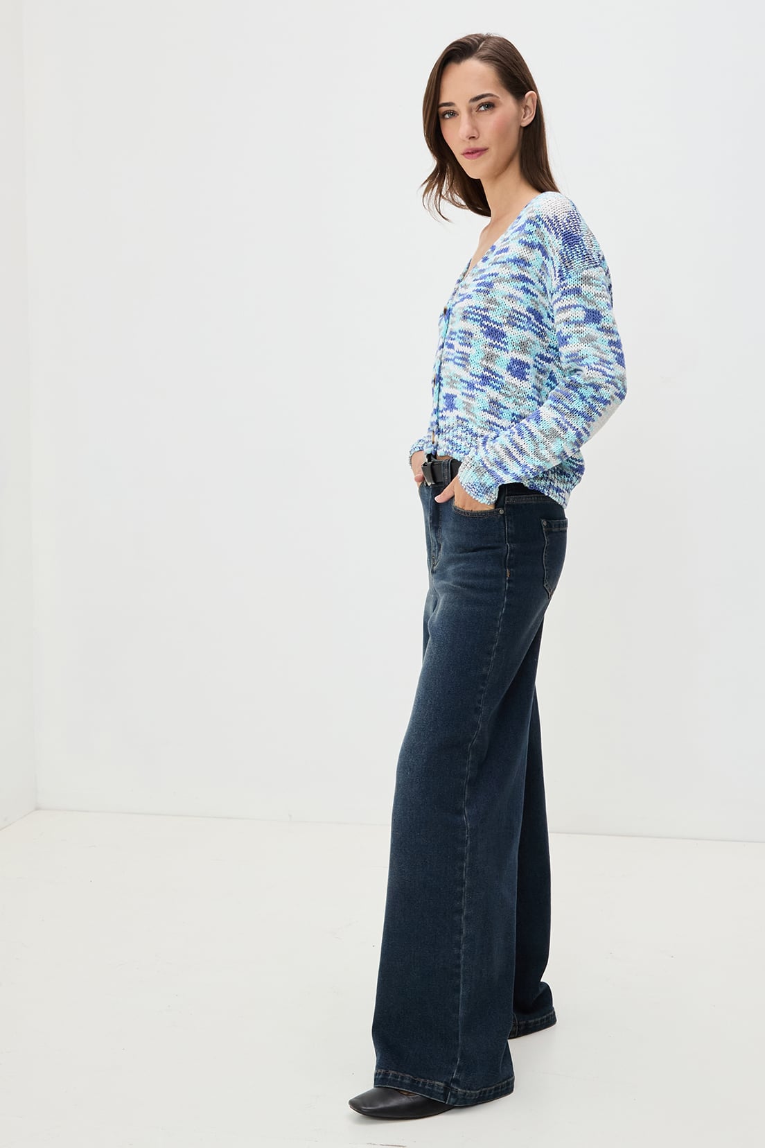 CHALECO ALGODÓN MUJER AZUL FANTASÍA - 5