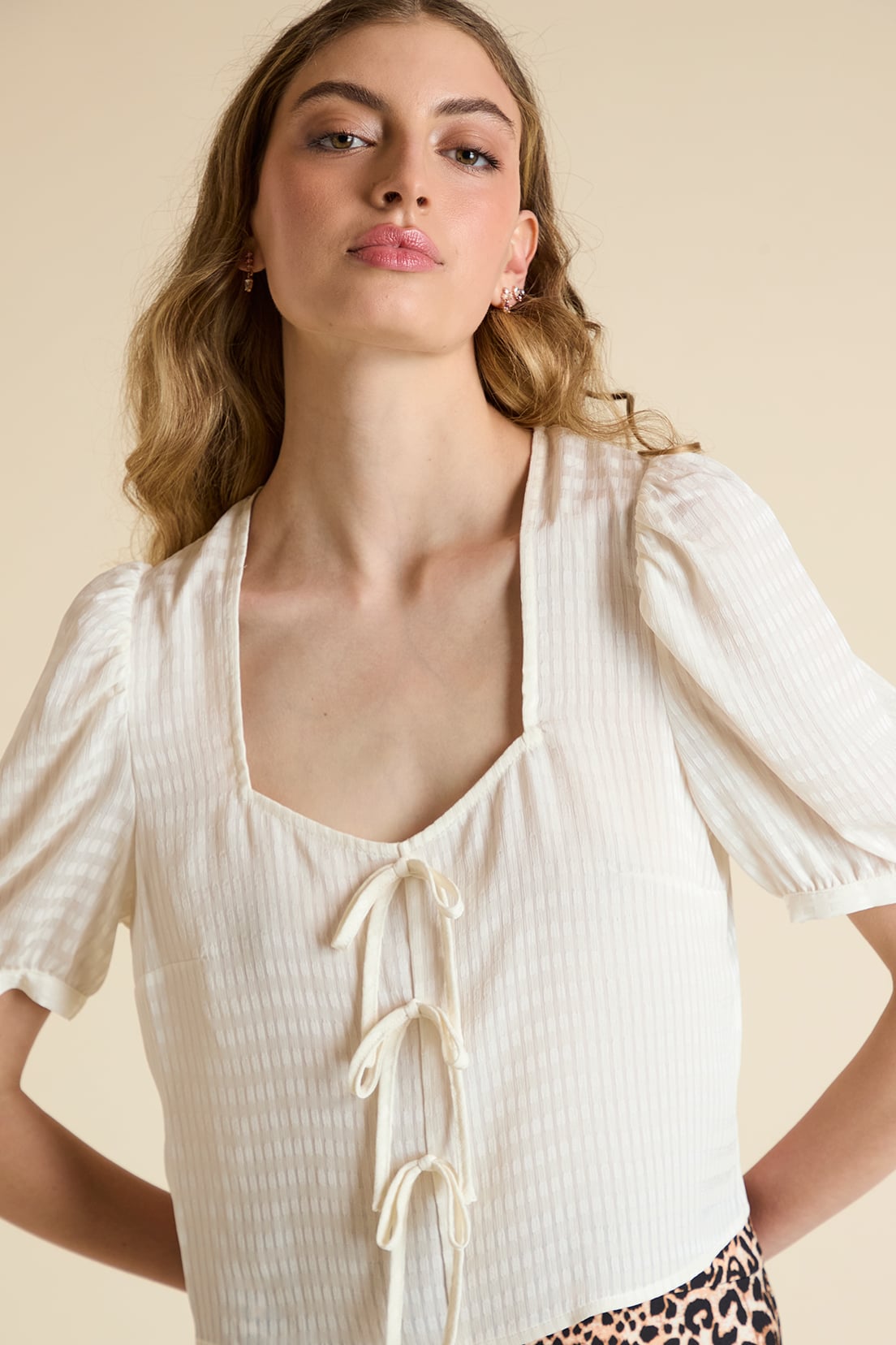 BLUSA MUJER BLANCO LISA - 2