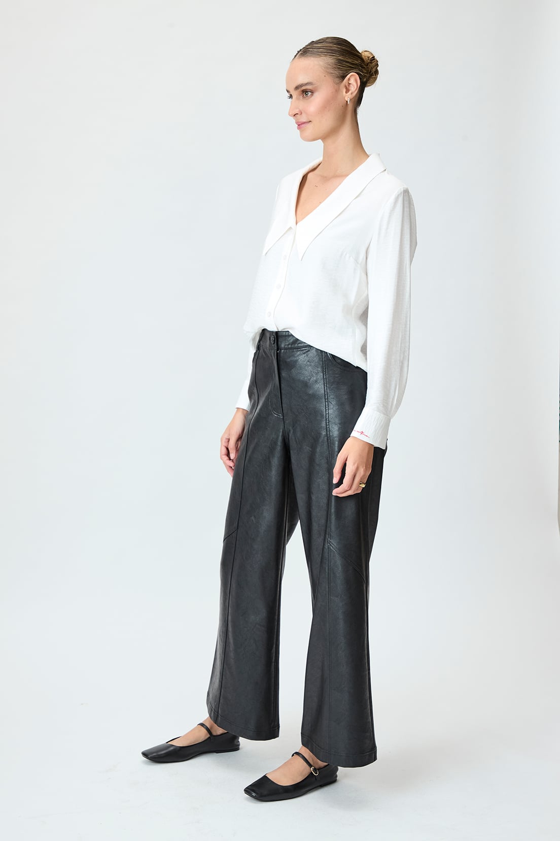 BLUSA MUJER BLANCO LISA - 3