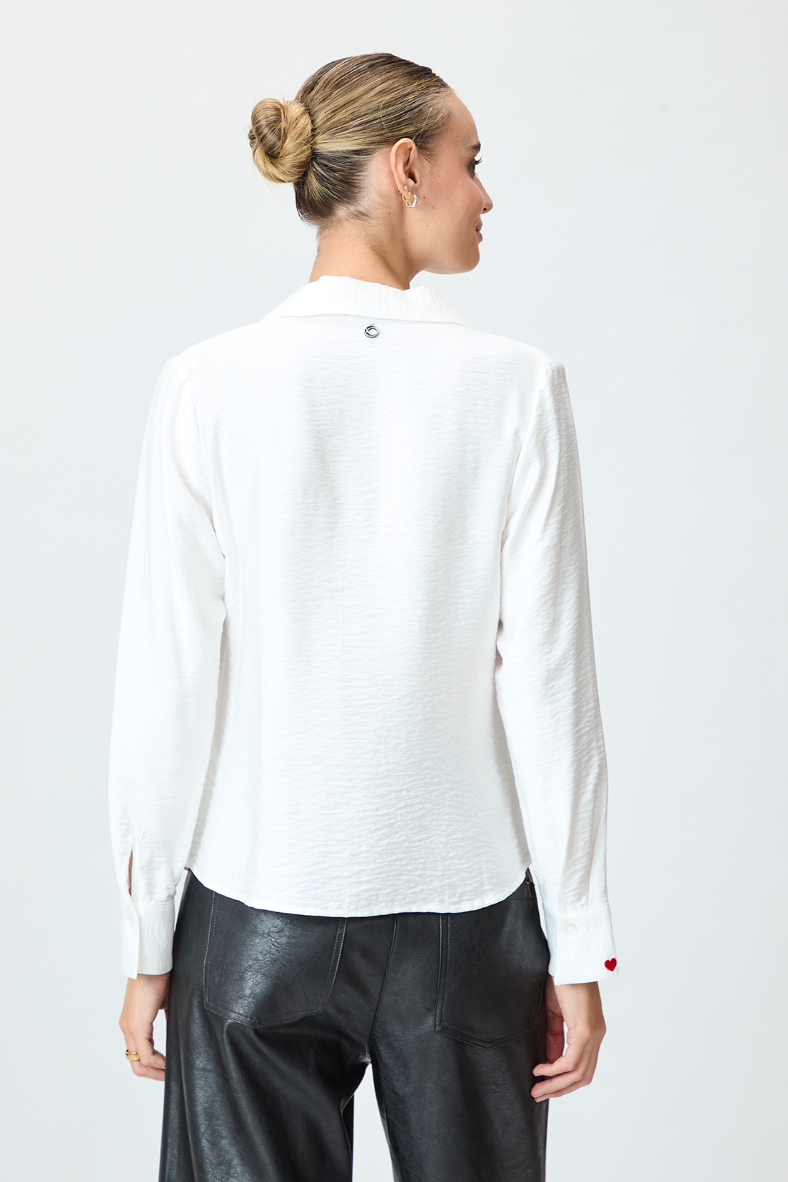 BLUSA MUJER BLANCO LISA - 4