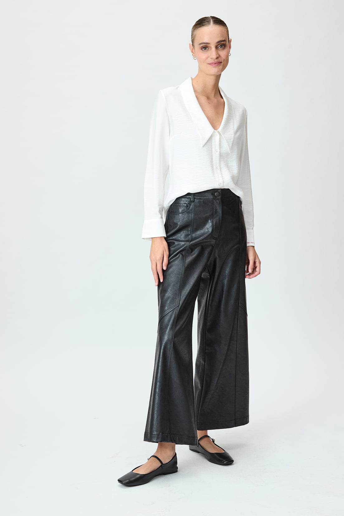 BLUSA MUJER BLANCO LISA - 5
