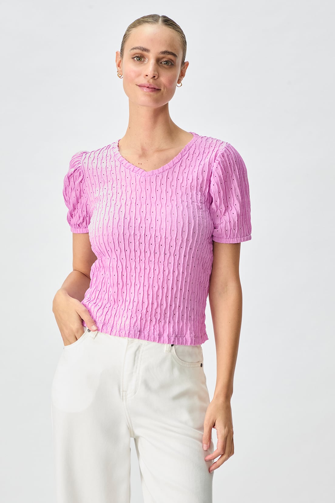 POLERA MANGA CORTA MUJER IO - 1