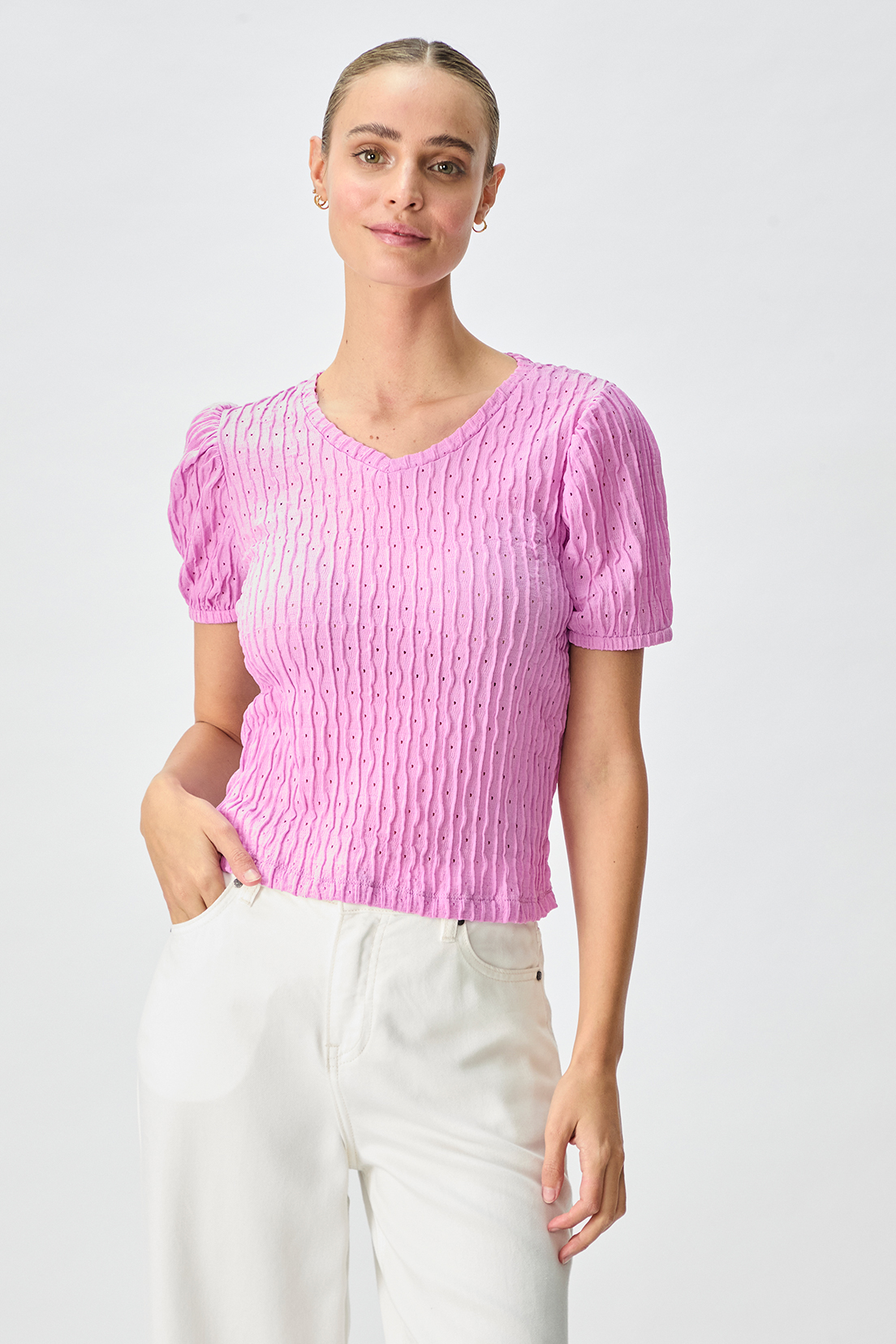 POLERA MANGA CORTA MUJER IO - 1