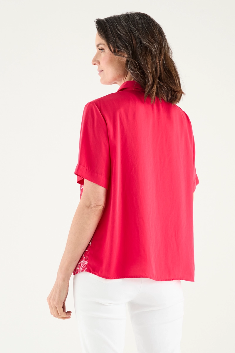 BLUSAS MANGA CORTA MUJER MAGRIFFE - 3