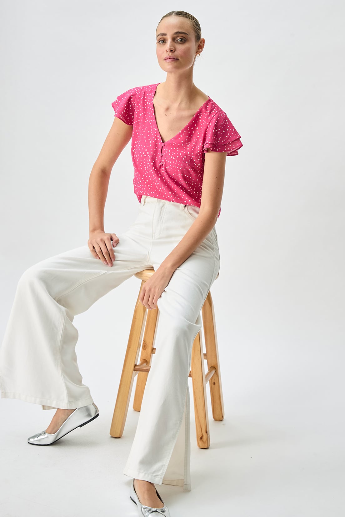 BLUSAS MANGA CORTA MUJER IO - 5