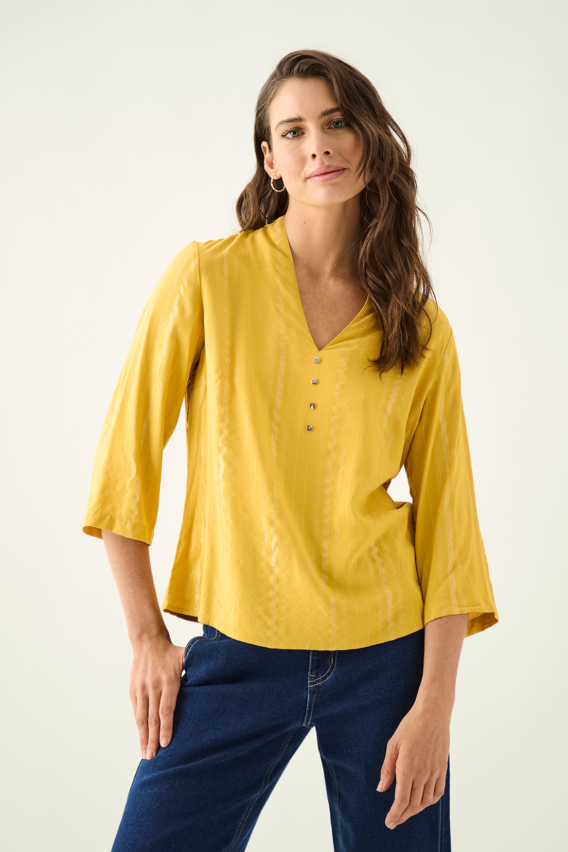 BLUSAS MANGA LARGA MUJER ASH - 1