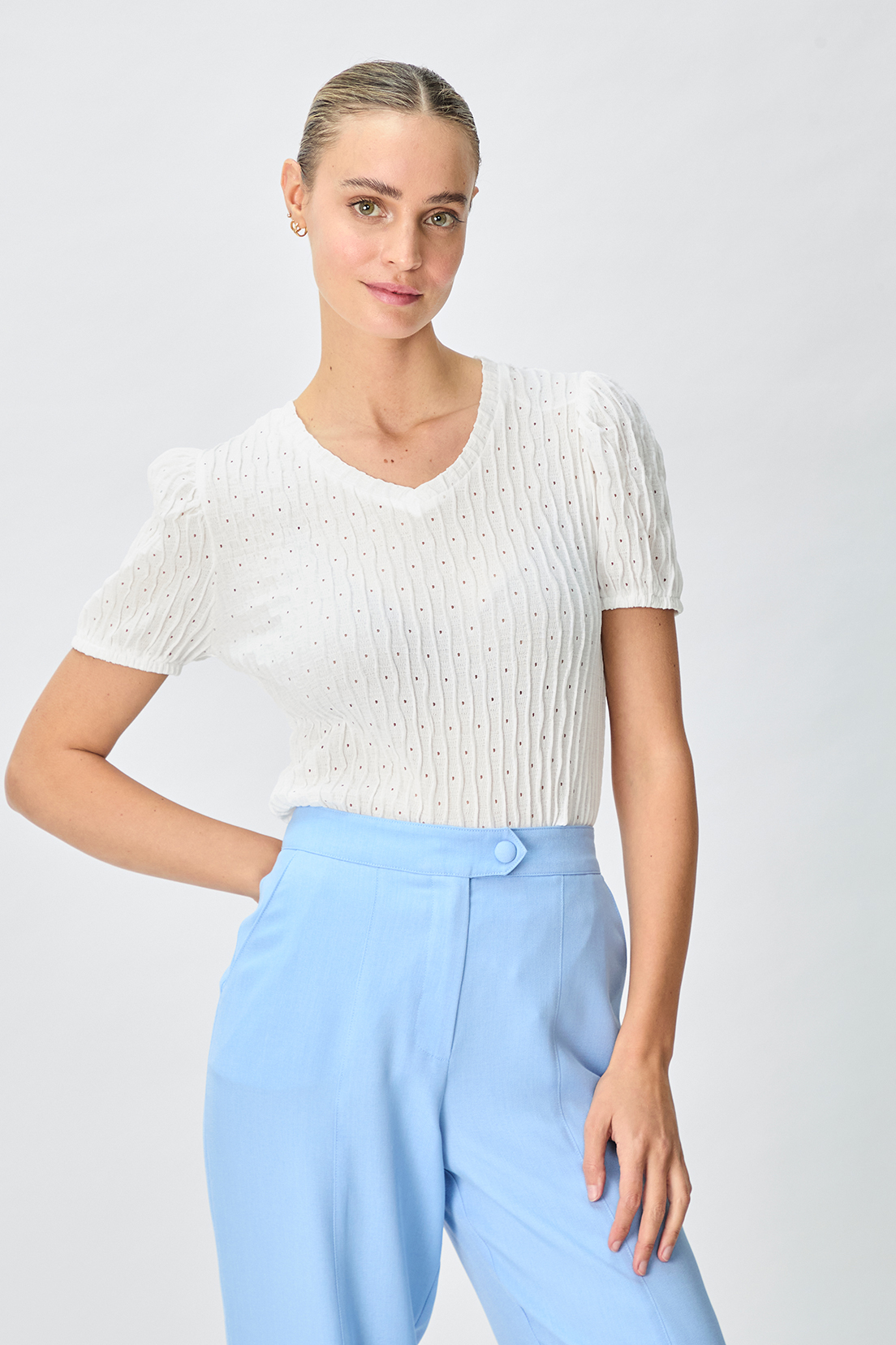 POLERA MANGA CORTA MUJER IO - 1