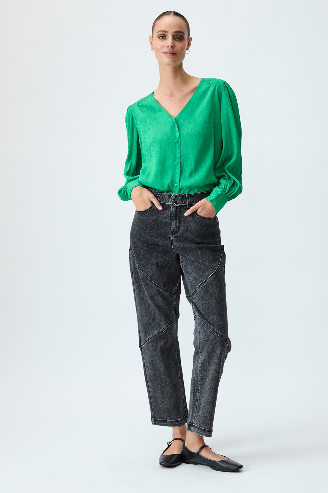 JEANS STRAIGHT MUJER IO - 1