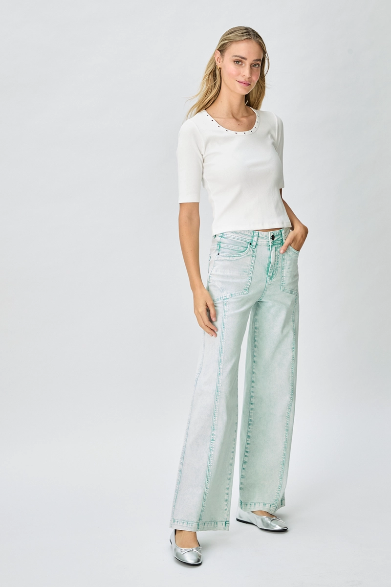JEANS WIDE MUJER IO - 1