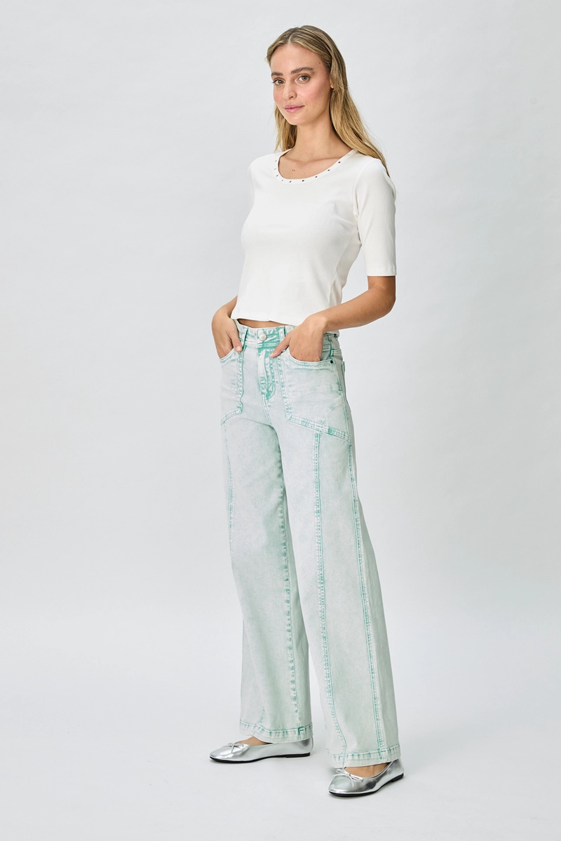 JEANS WIDE MUJER IO - 5