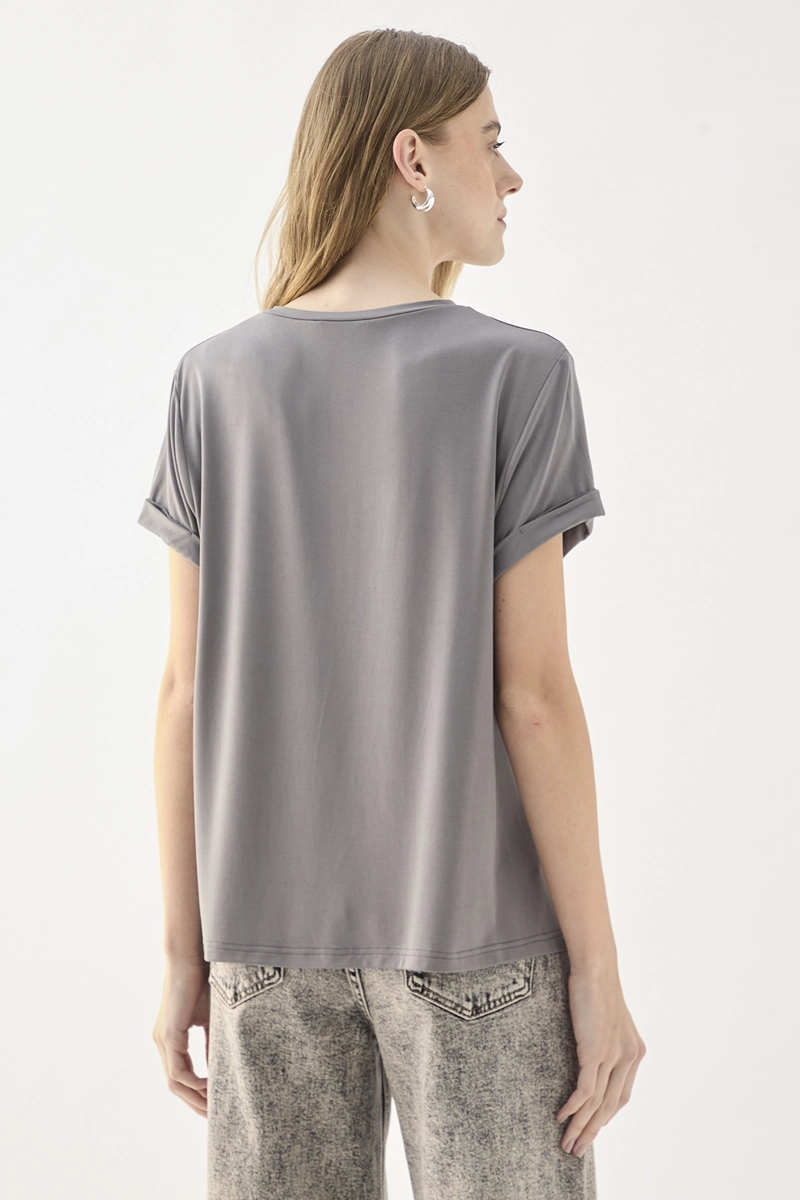 POLERA MANGA CORTA MUJER ASH - 3