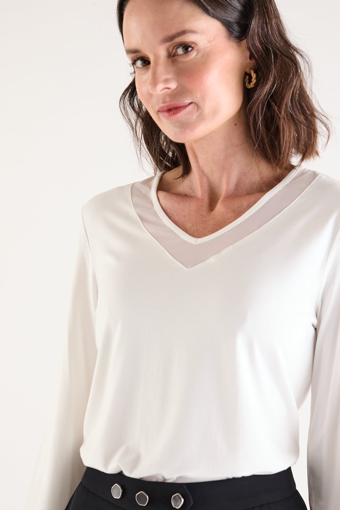 POLERA MANGA LARGA MUJER MAGRIFFE - 2