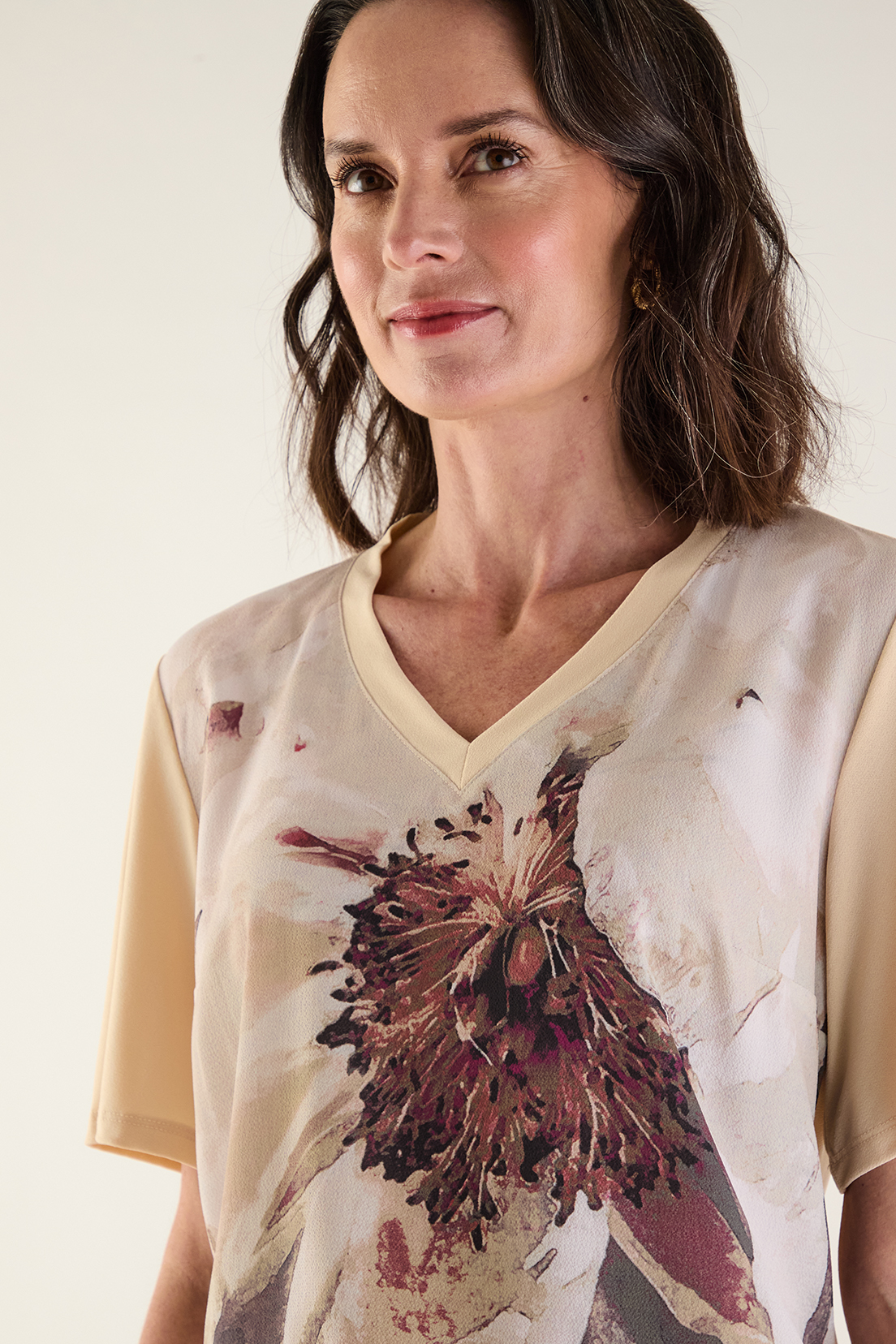 POLERA MANGA CORTA MUJER MAGRIFFE - 2
