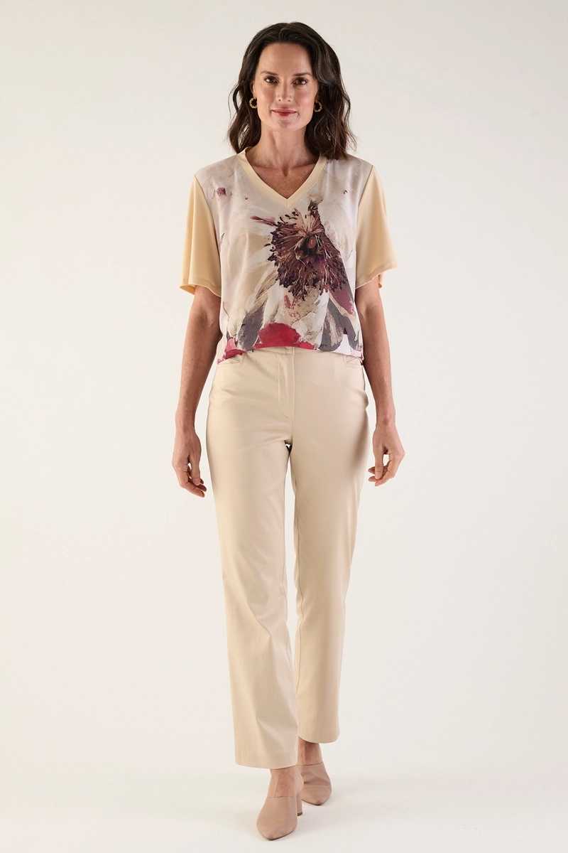 POLERA MANGA CORTA MUJER MAGRIFFE - 5