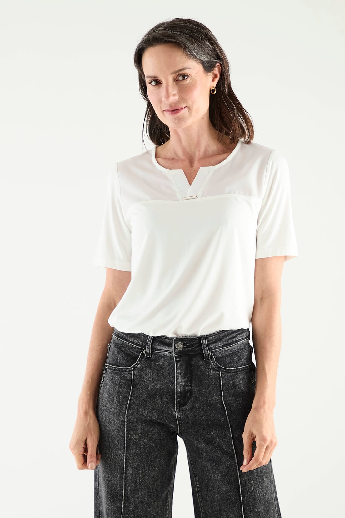 POLERA MANGA CORTA MUJER MAGRIFFE - 1