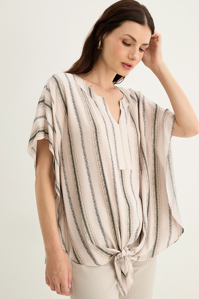 BLUSAS MANGA CORTA MUJER MAGRIFFE - 2