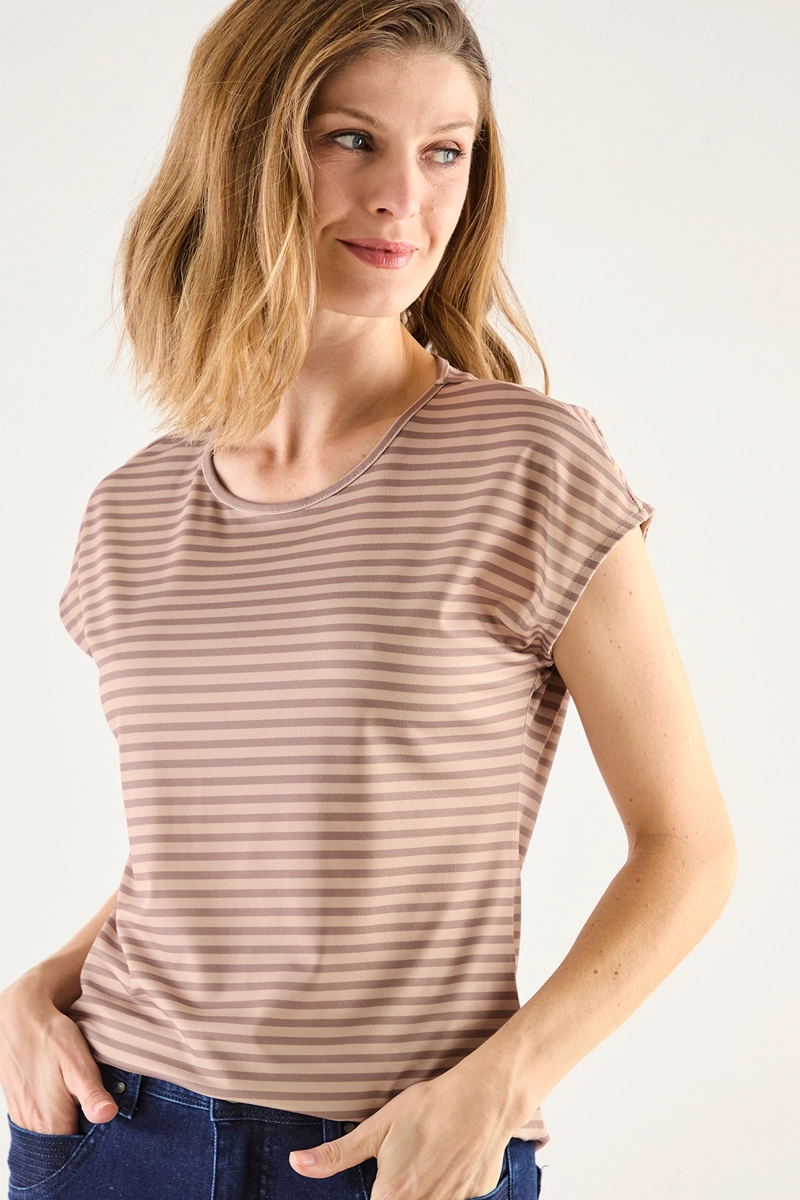 POLERA MANGA CORTA MUJER MAGRIFFE - 5