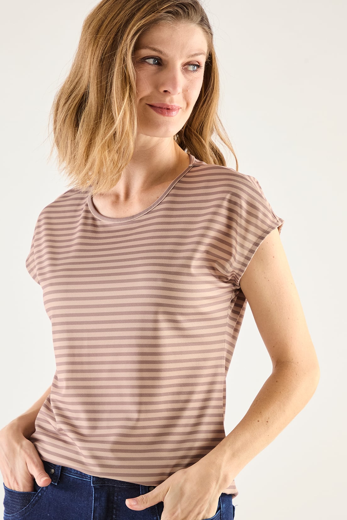 POLERA MANGA CORTA MUJER MAGRIFFE - 5