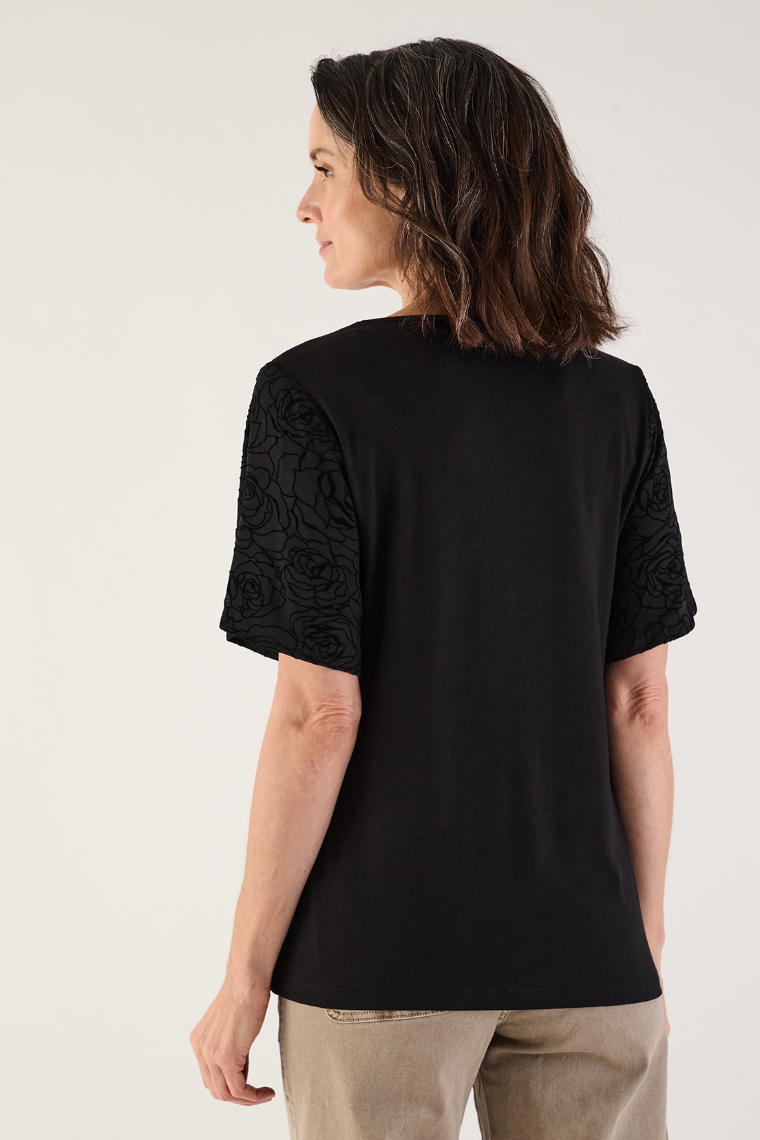 POLERA MANGA CORTA MUJER MAGRIFFE - 4