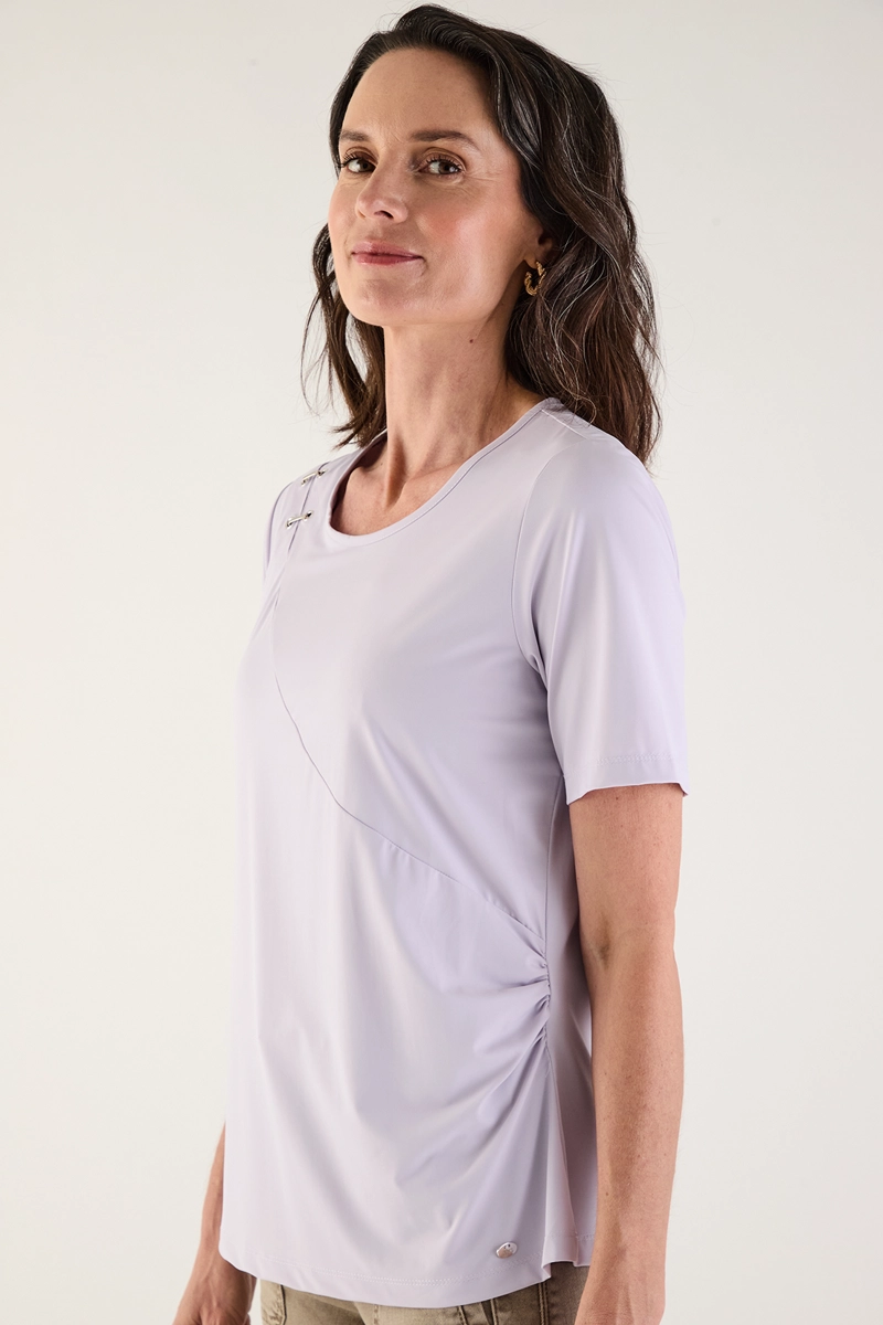 POLERA MANGA CORTA MUJER MAGRIFFE - 4