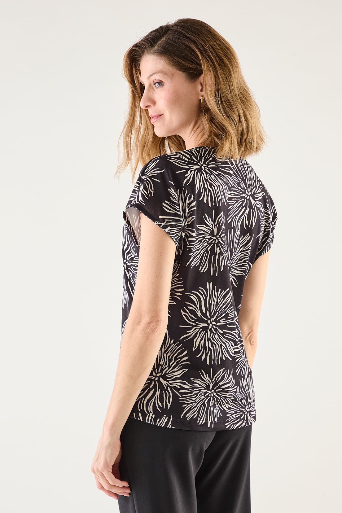 POLERA MANGA CORTA MUJER MAGRIFFE - 4