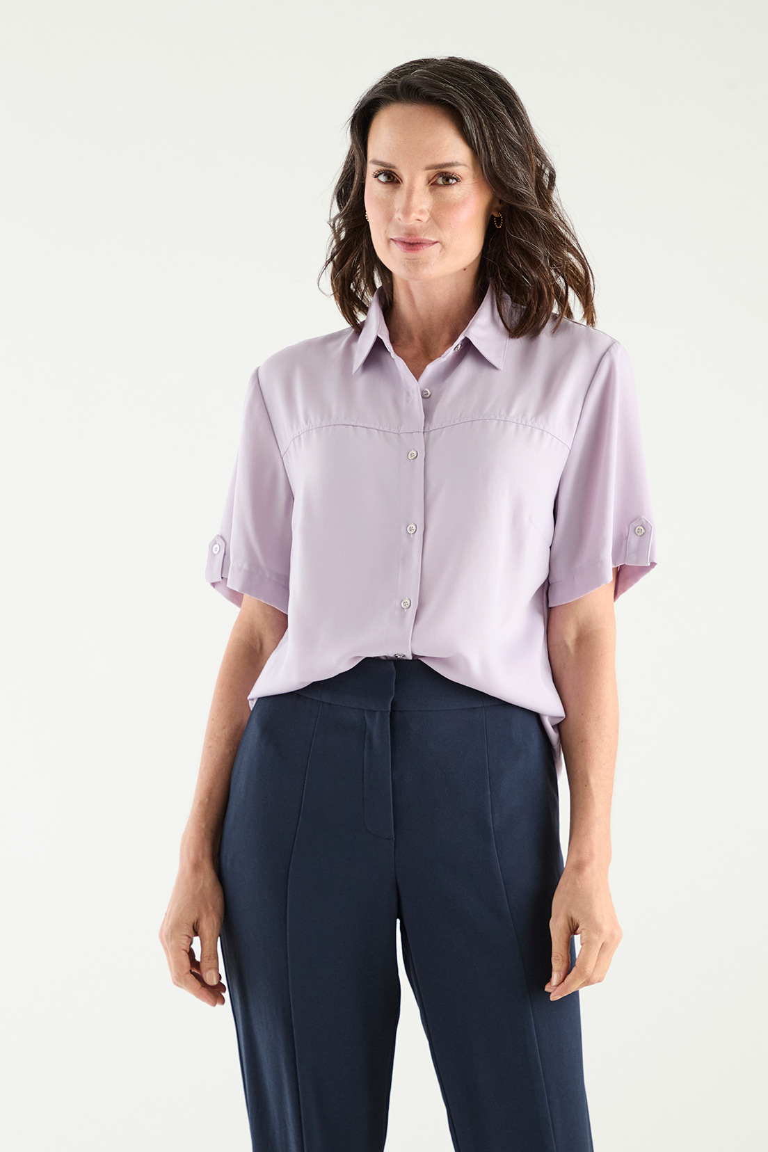 BLUSAS MANGA CORTA MUJER MAGRIFFE - 1