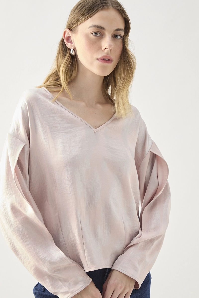 BLUSAS MANGA LARGA MUJER ASH - 2