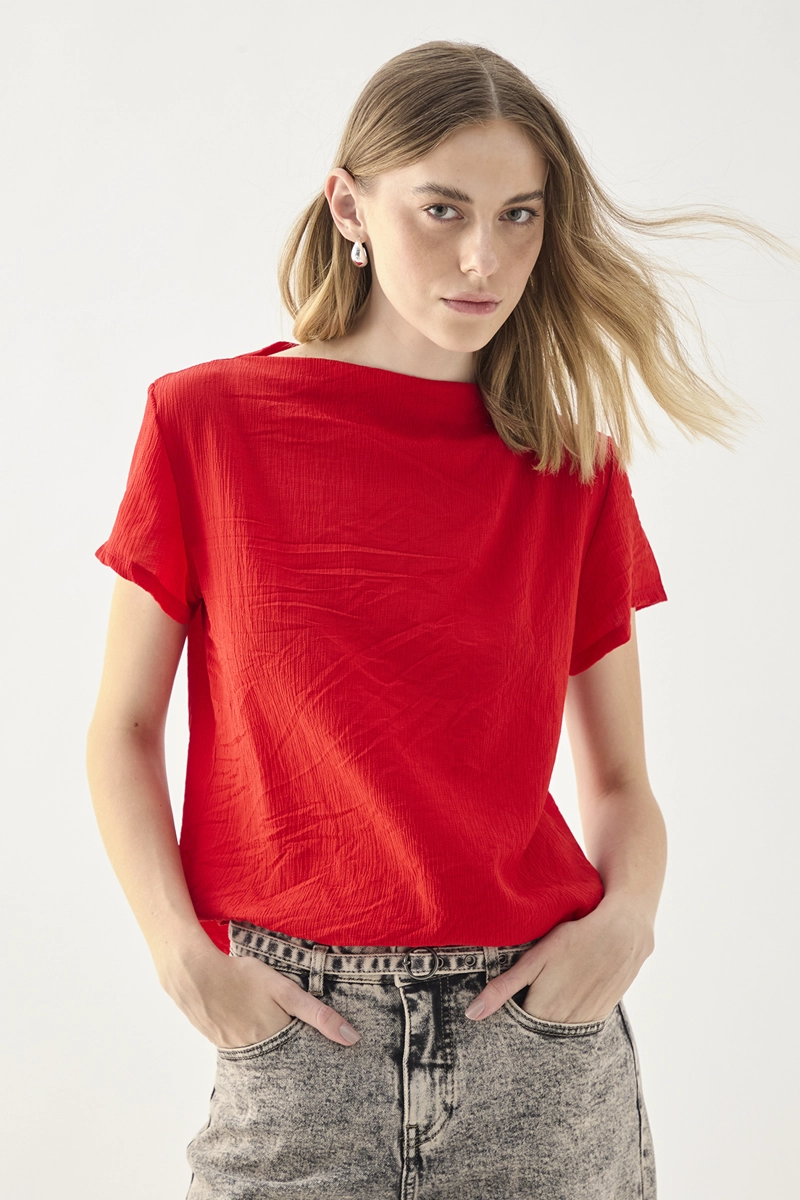 POLERA MANGA CORTA MUJER ASH - 1