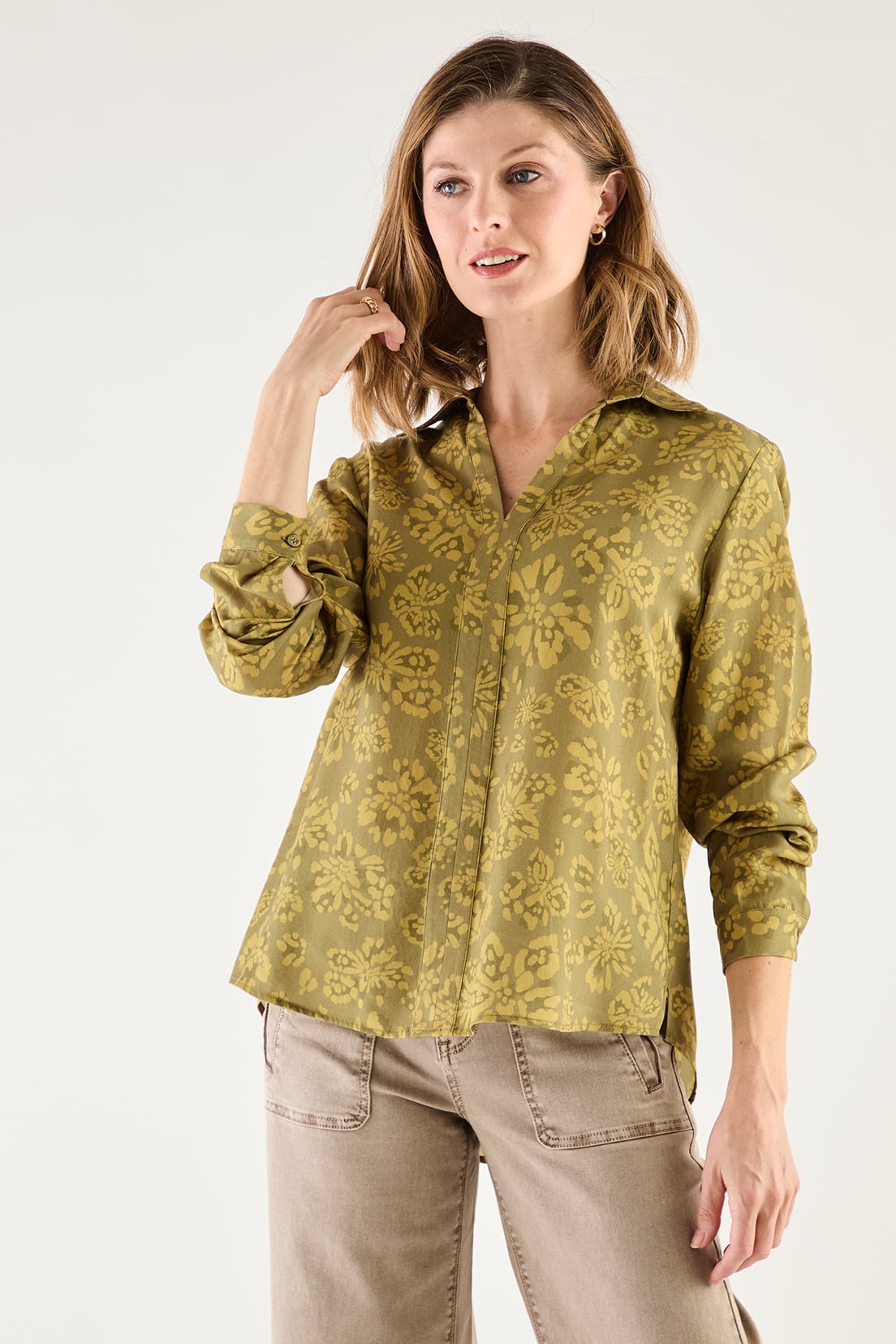 BLUSAS MANGA LARGA MUJER MAGRIFFE - 1