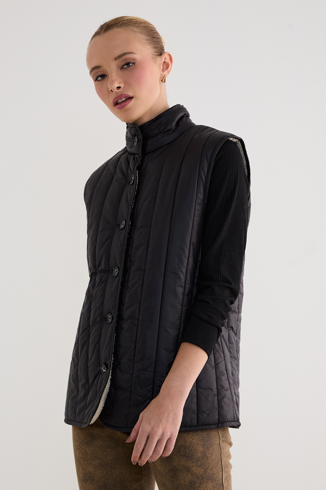 PARKA CORTA MUJER ASH - 1