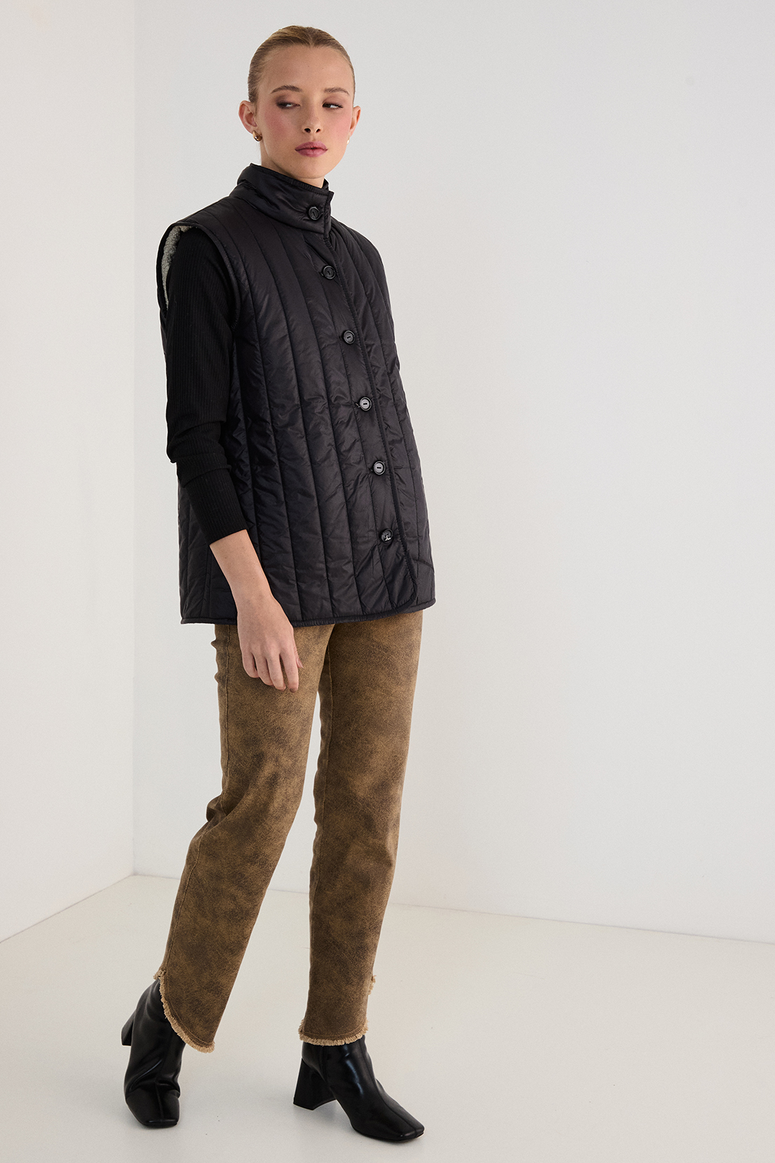 PARKA CORTA MUJER ASH - 4