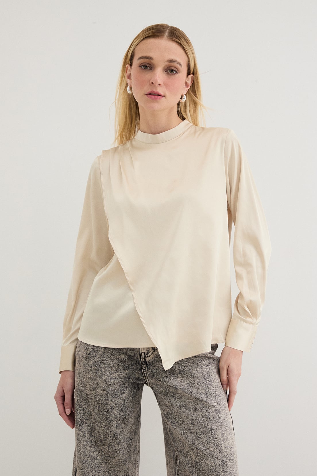 BLUSAS MANGA LARGA MUJER ASH - 1