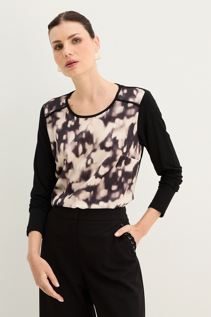 POLERA MANGA LARGA MUJER MAGRIFFE - 1