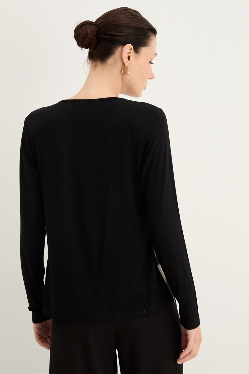POLERA MANGA LARGA MUJER MAGRIFFE - 3