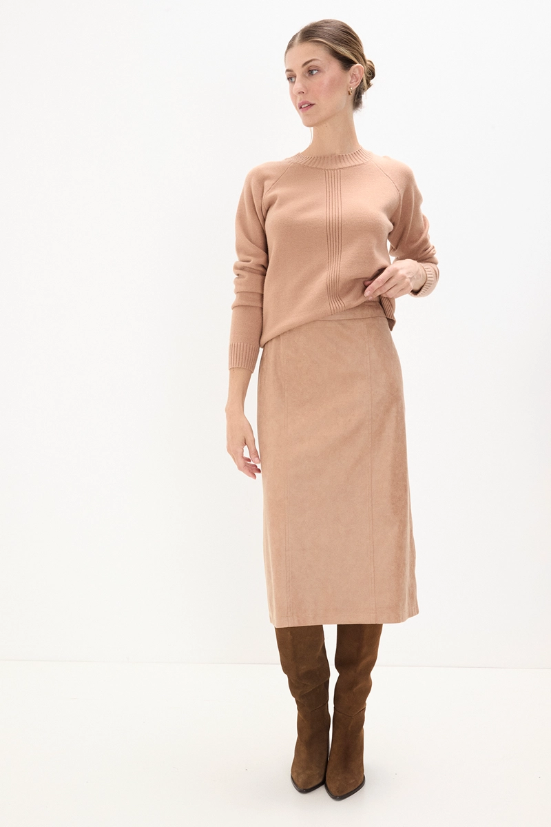FALDA LARGA MUJER MAGRIFFE - 1