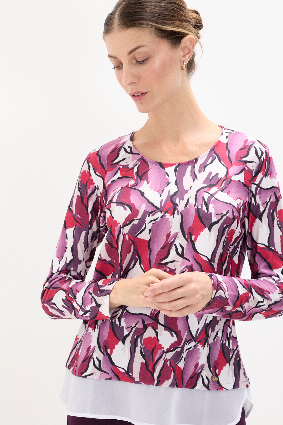 POLERA MANGA LARGA MUJER MAGRIFFE - 1