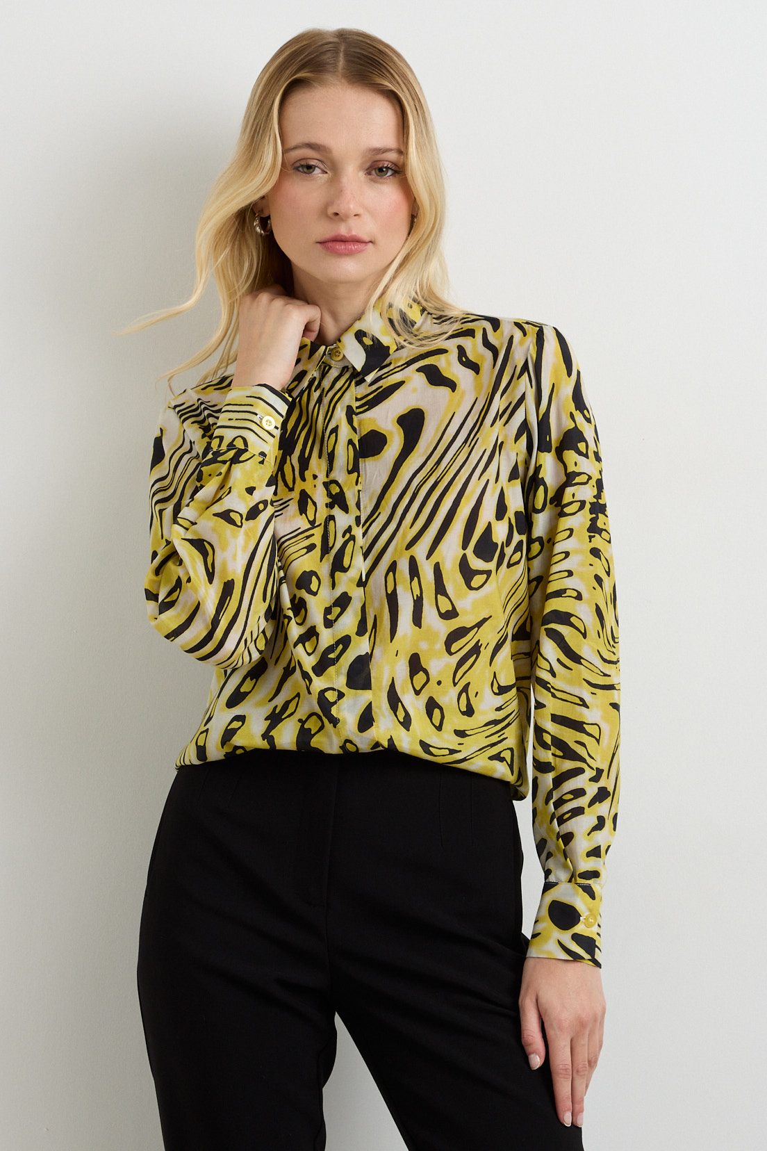 BLUSAS MANGA LARGA MUJER ASH - 1