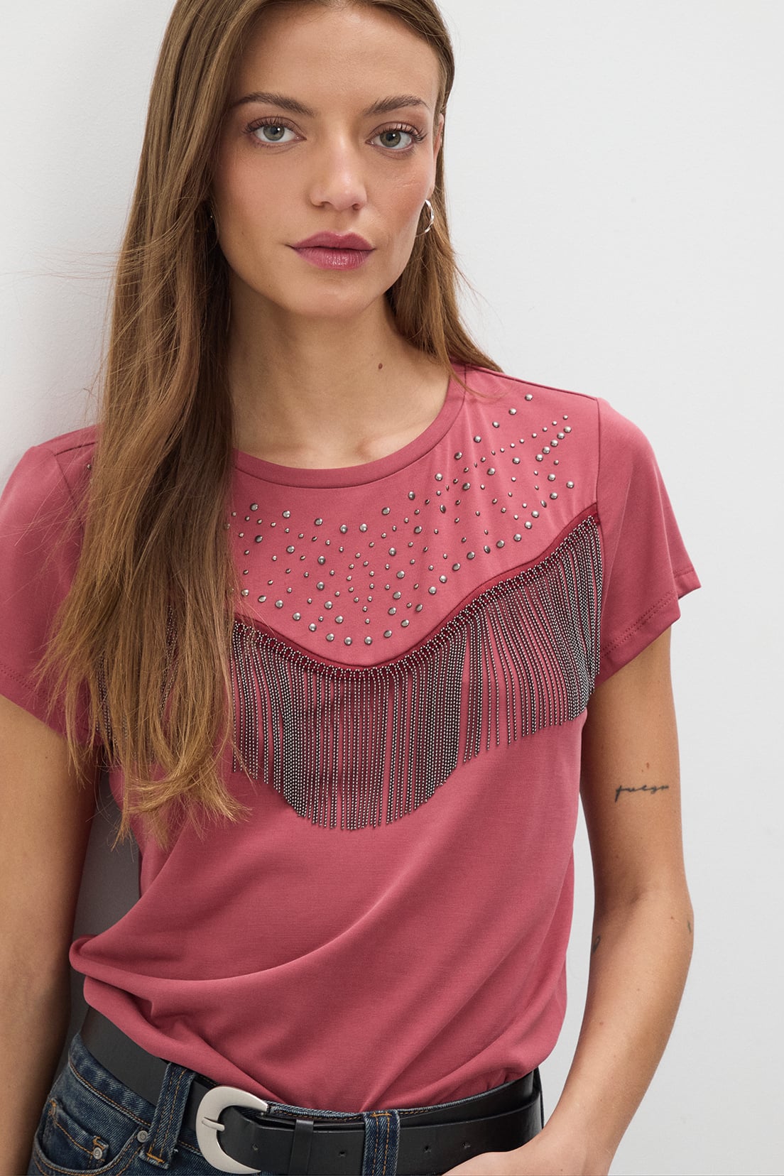 POLERA MANGA CORTA MUJER IO - 1