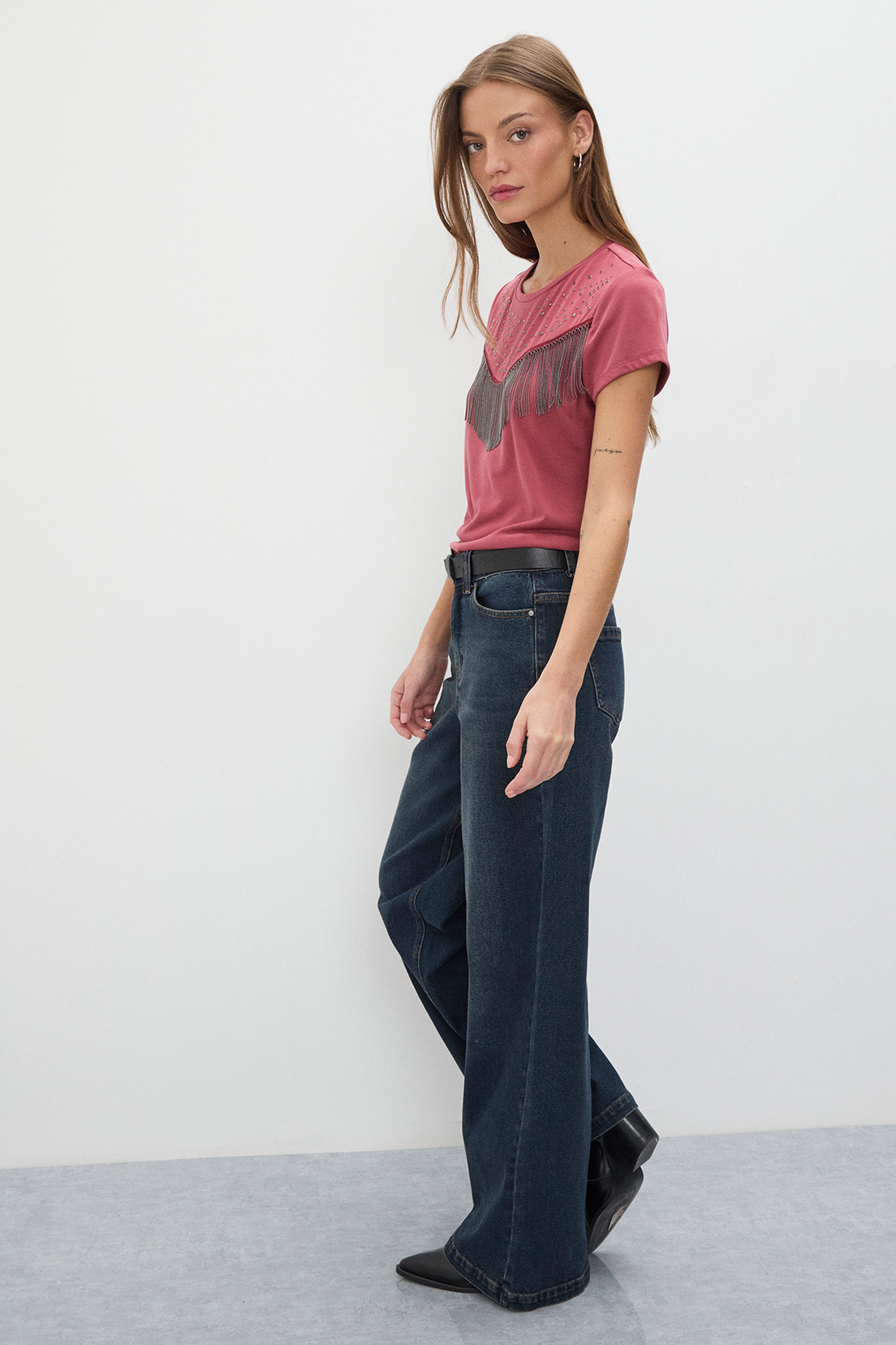 POLERA MANGA CORTA MUJER IO - 5